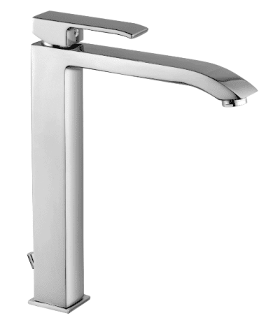 PAFFONI serie LEVEL Rubinetto miscelatore per lavabo Prolungato cromo lucido con accessori