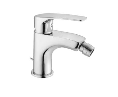 PAFFONI serie LIME Rubinetto miscelatore per bidet cromo lucido con accessori
