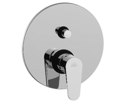 PAFFONI serie GREEN Incasso Doccia con Deviatore cromo lucido con accessori