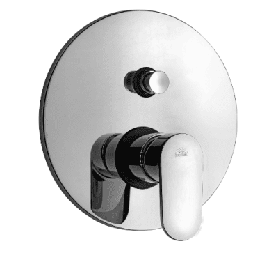 PAFFONI serie CANDY Incasso Doccia con Deviatore cromo lucido con accessori