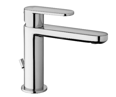 PAFFONI serie CANDY Rubinetto miscelatore per lavabo cromo lucido con accessori