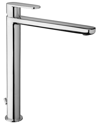 PAFFONI serie CANDY Rubinetto miscelatore per lavabo Prolungato cromo lucido con accessori