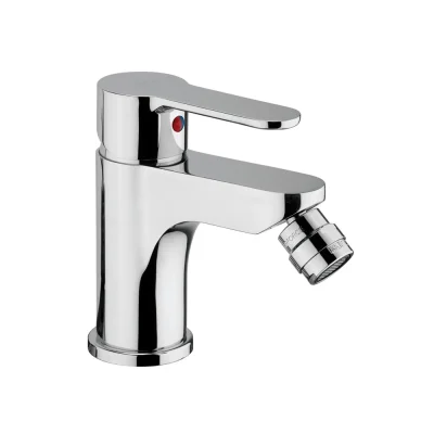 PAFFONI serie BLU Rubinetto miscelatore per bidet cromo lucido con accessori