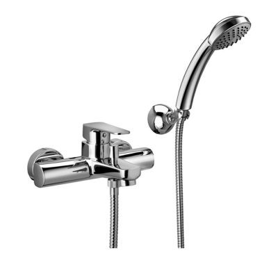 PAFFONI serie SLY Rubinetto miscelatore esterno per VASCA con Set Doccia cromo lucido