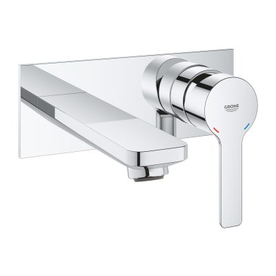 GROHE serie LINEARE Lavabo Incasso con Piastra cromo lucido con accessori