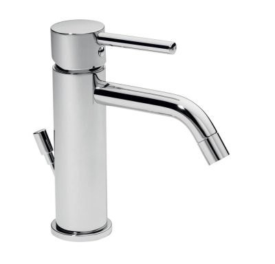 GNUTTI serie MONOCILINDRADUE Rubinetto miscelatore per lavabo cromo lucido con accessori