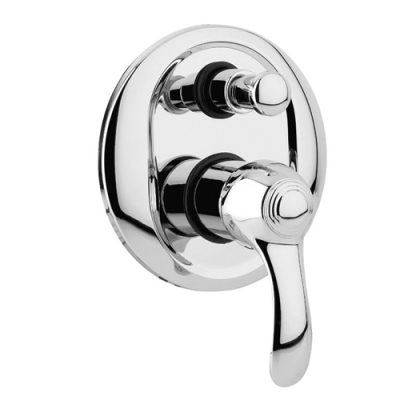 GNUTTI serie RICORDI Incasso Doccia con Deviatore cromo lucido con accessori