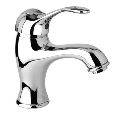 GNUTTI serie RICORDI Rubinetto miscelatore per lavabo cromo lucido con accessori