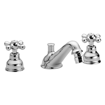 PAFFONI serie IRIS Rubinetto miscelatore per Bidet Batteria cromo lucido con accessori