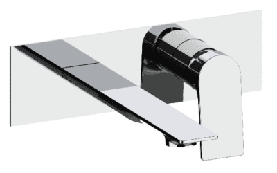 FRATTINI serie NARCISO Lavabo Incasso con Piastra cromo lucido con accessori