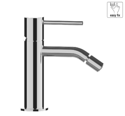 FRATTINI serie PEPE Rubinetto miscelatore per Bidet cromo lucido con accessori