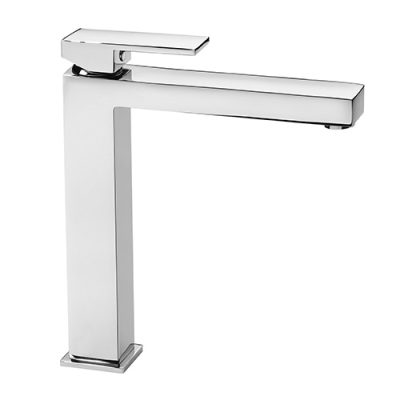 GNUTTI serie INDACO Rubinetto miscelatore per lavabo Prolungato cromo lucido con accessori