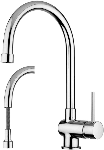 PAFFONI Serie STICK Miscelatore lavello monoforo alto SK185