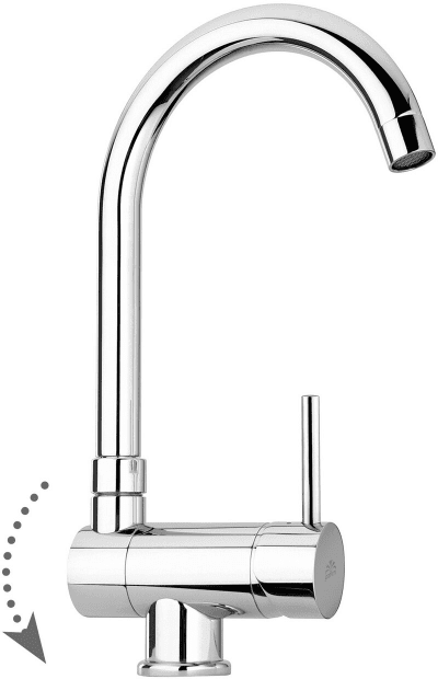 PAFFONI Serie STICK Miscelatore lavello monoforo alto SK189